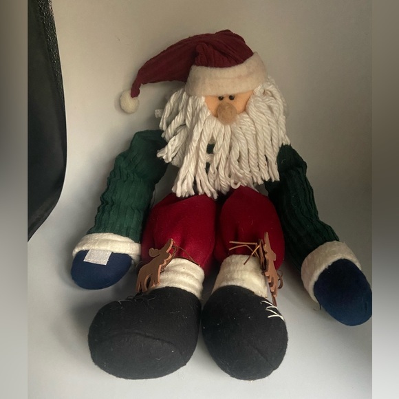 Santa's Workshop Santa Claus Plush Door Hamger - Picture 1 of 12